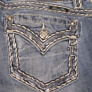 Miss Me JE8450BR signature boot cut Size 29